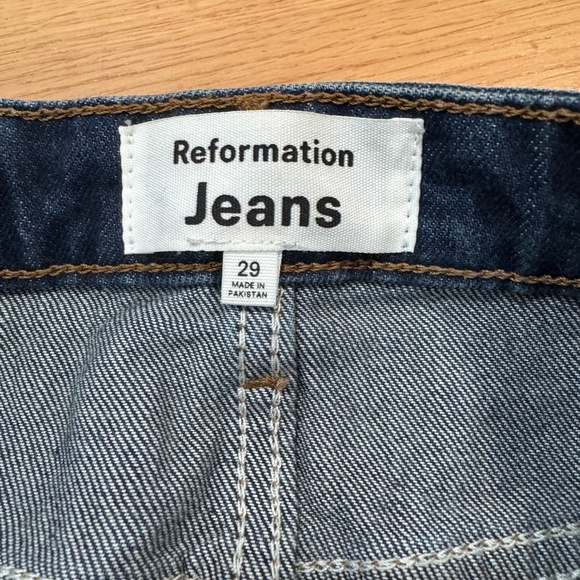Reformation Jeans mini skirt - Picture 2 of 3